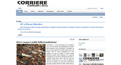 Desktop Screenshot of corrieresavigliano.it